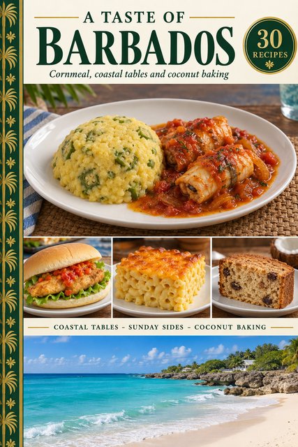 A Taste of Barbados cookbook cover