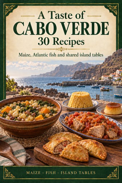 A Taste of Cabo Verde cookbook cover