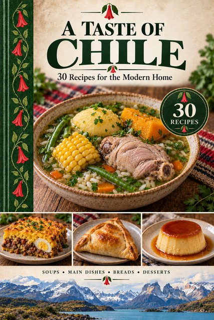 A Taste of Chile cookbook cover