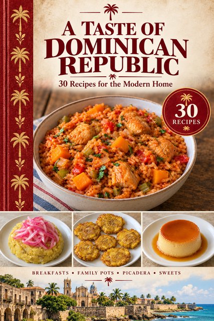 A Taste of Dominican Republic cookbook cover