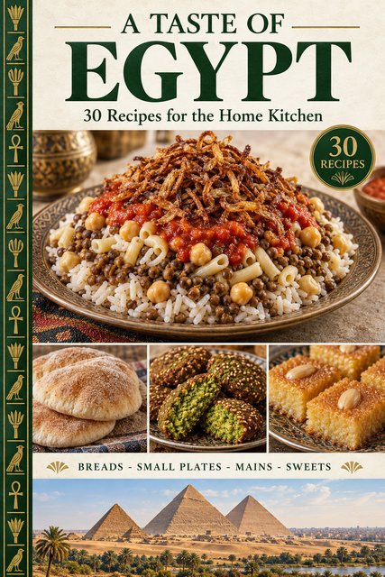 A Taste of Egypt cookbook cover