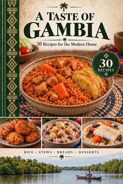 A Taste of Gambia cookbook cover