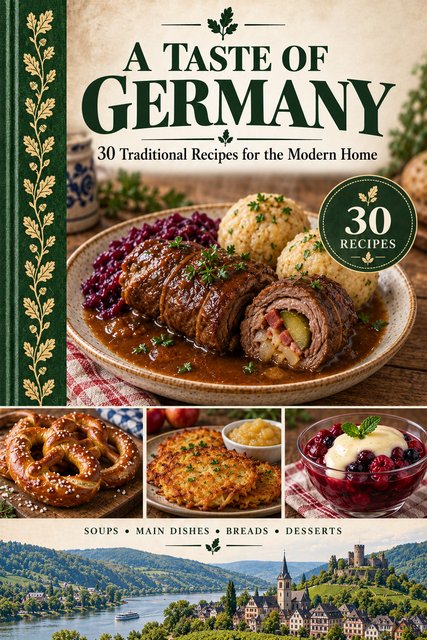 A Taste of Germany cookbook cover