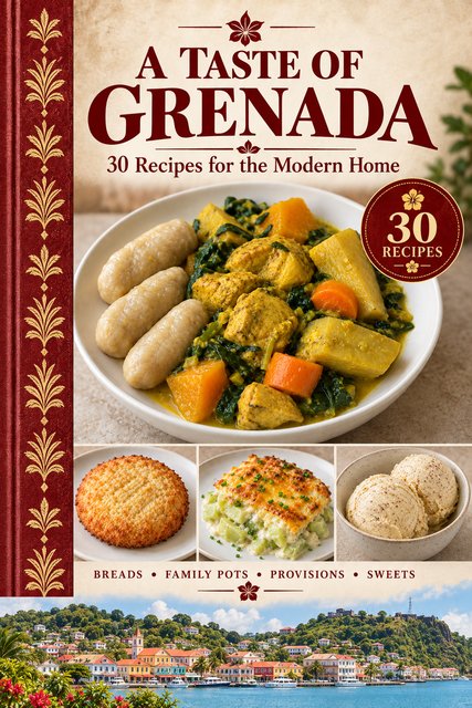 A Taste of Grenada cookbook cover