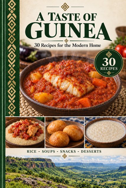 A Taste of Guinea cookbook cover