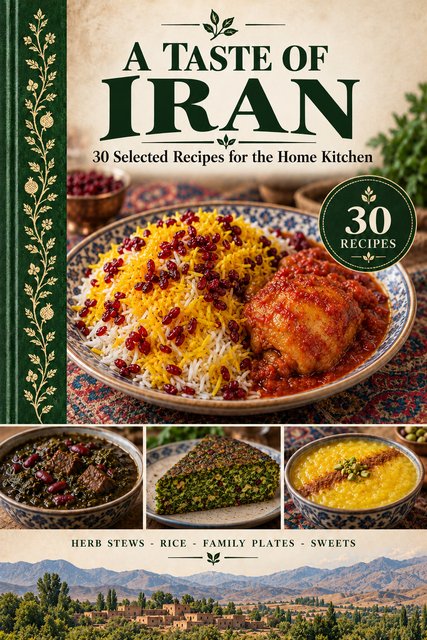 A Taste of Iran cookbook cover