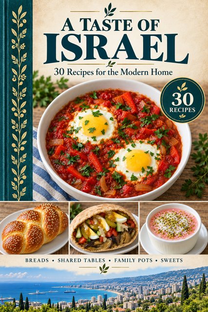 A Taste of Israel cookbook cover
