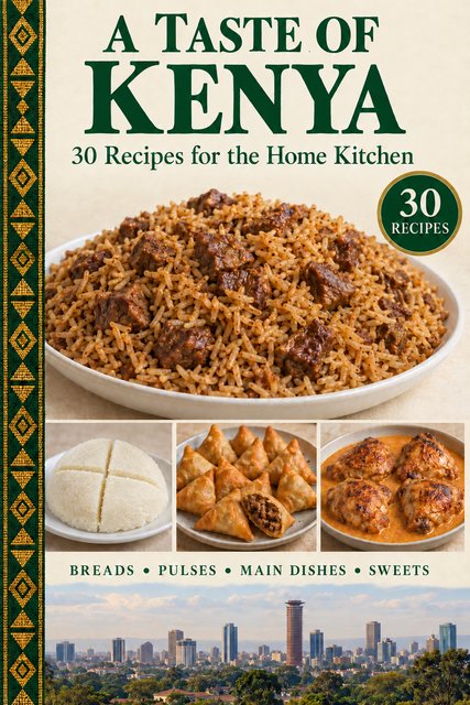 A Taste of Kenya cookbook cover
