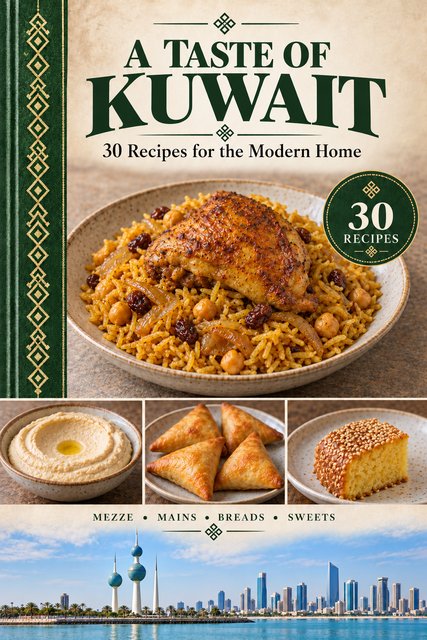 A Taste of Kuwait cookbook cover