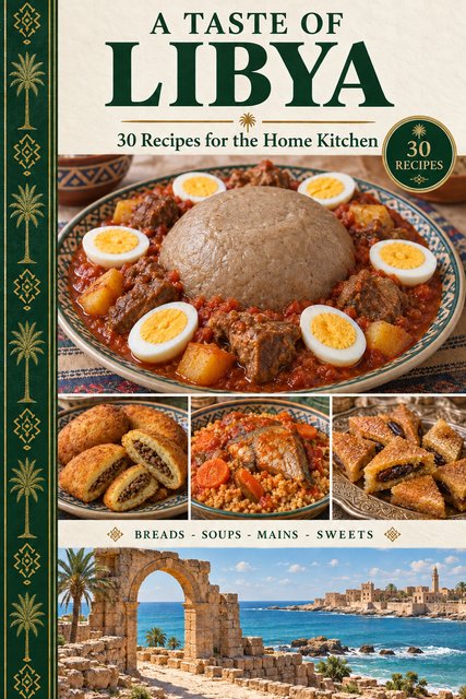 A Taste of Libya cookbook cover