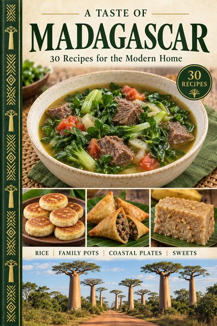 A Taste of Madagascar cookbook cover