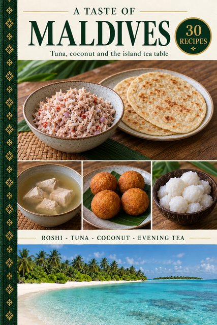 A Taste of Maldives cookbook cover
