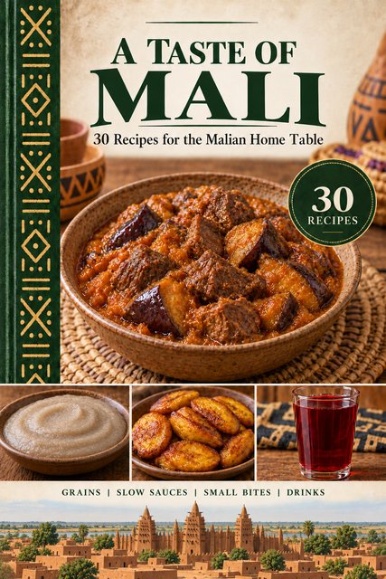 A Taste of Mali cookbook cover