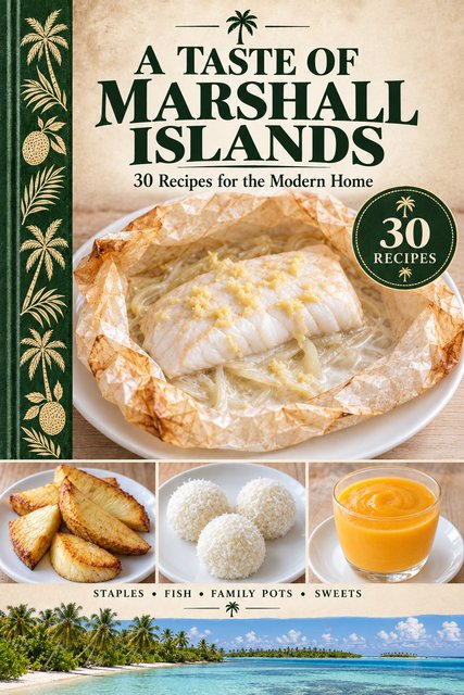 A Taste of Marshall Islands cookbook cover
