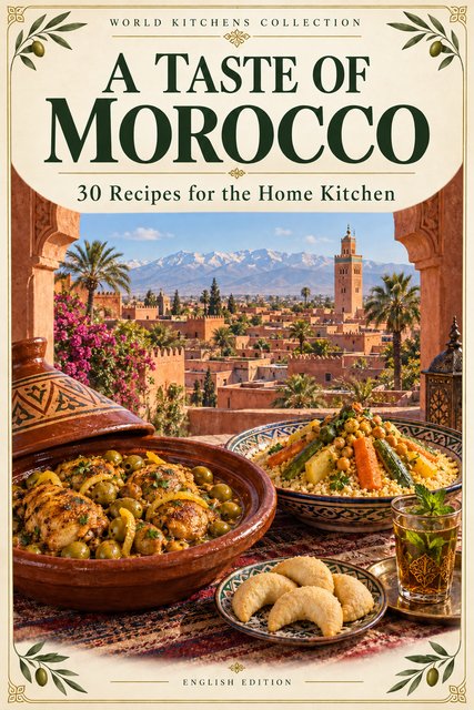 A Taste of Morocco cookbook cover