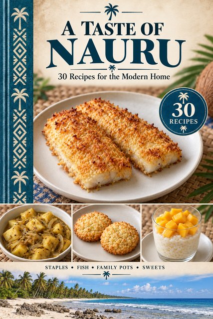 A Taste of Nauru cookbook cover