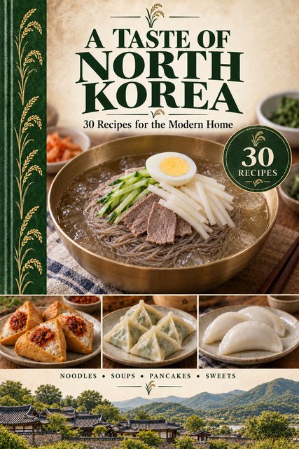 A Taste of North Korea cookbook cover