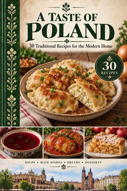 A Taste of Poland cookbook cover