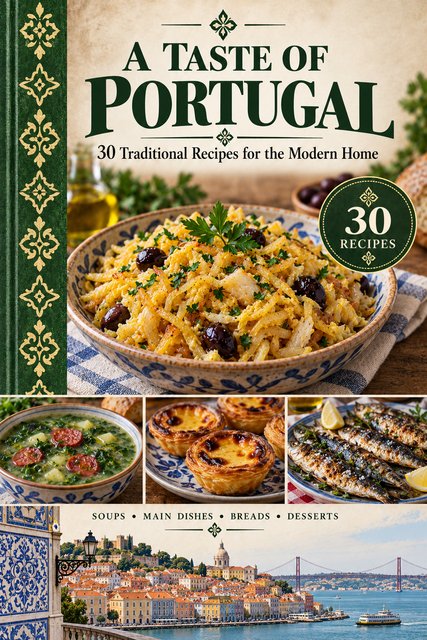 A Taste of Portugal cookbook cover