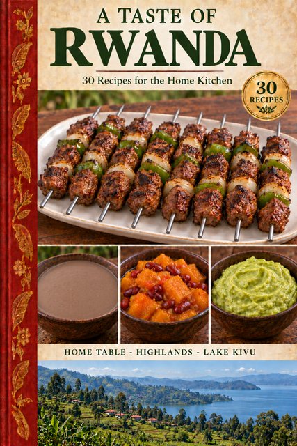A Taste of Rwanda cookbook cover
