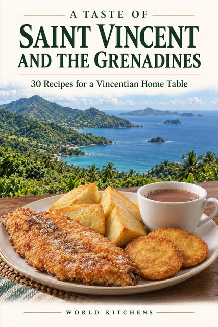 A Taste of Saint Vincent and the Grenadines cookbook cover