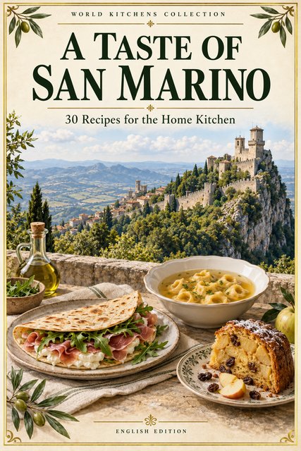 A Taste of San Marino cookbook cover