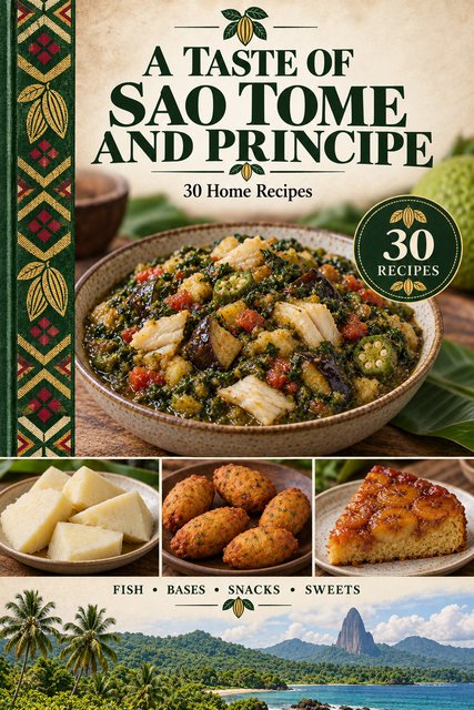 A Taste of Sao Tome and Principe cookbook cover