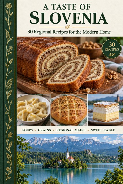 A Taste of Slovenia cookbook cover