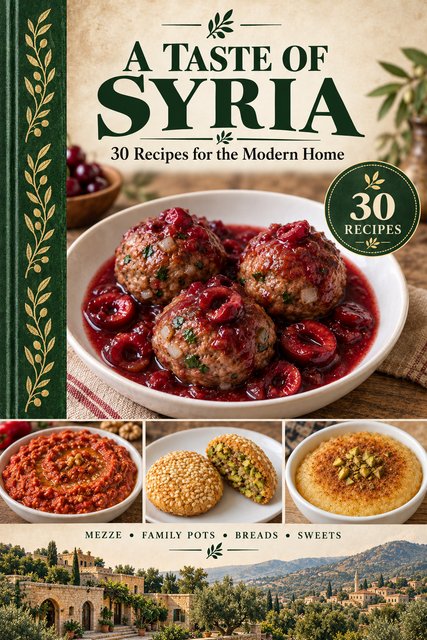 A Taste of Syria cookbook cover