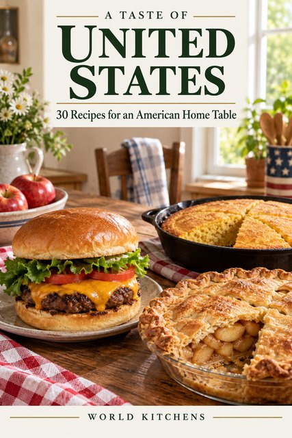A Taste of United States cookbook cover