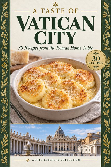 A Taste of Vatican City cookbook cover