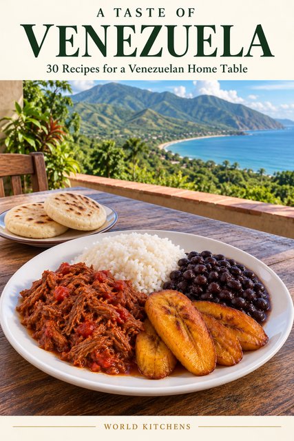 A Taste of Venezuela cookbook cover