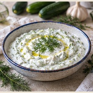 Tzatziki Cucumber and Yogurt Dip